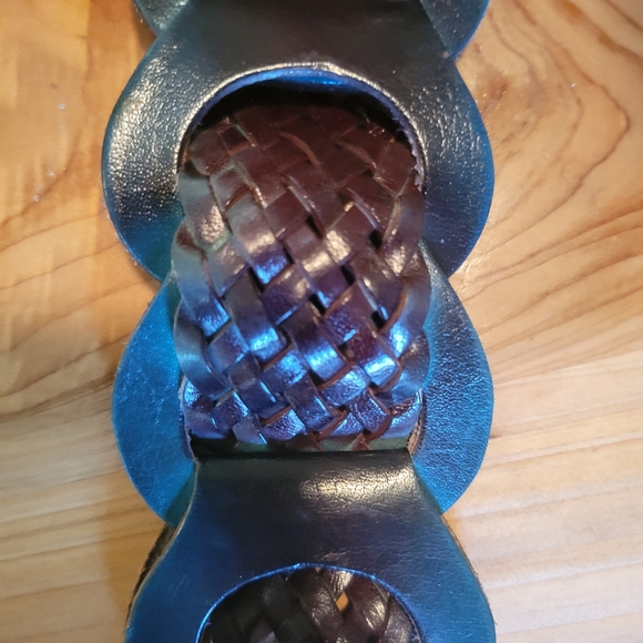 Genuine Leather Decorative Belt - Picture 4 of 5